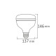 Лампа світлодіодна "CRYSTAL-50" 50W 6400K E27
