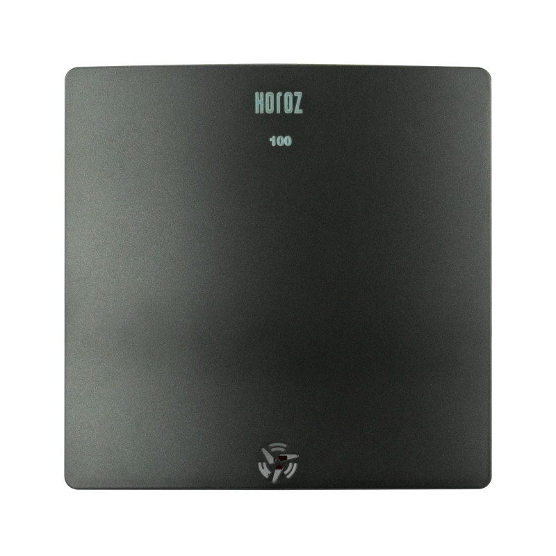 Вентилятор FELIX 12W Антроцит (10 см)