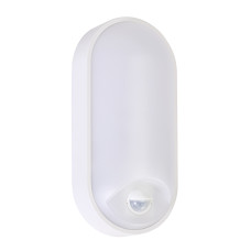 Світлодіодний світильник вологозахищений PALERMO-15 3CCT 15W IP54 білий  з датчиком руху