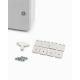 Бокс монтажний пластиковий 200×300×130 мм IP65 сірий 601-000-001-A130