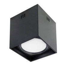 Світильник накладний квадрат."SANDRA-SQ10"  10W 4200K чорний