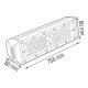 Світильник підвісний промисловий вологозахищений LED "ZEUGMA-150" 150 W 6400К
