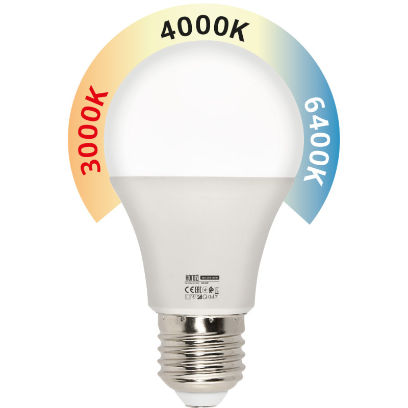 Лампа світлодіодна  "COMBO - 10" 10W  3000К  4000K 6400  E27