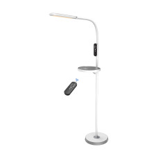 Світодіодний LED торшер NORMAN-C білий 15W бездротова підзарядка