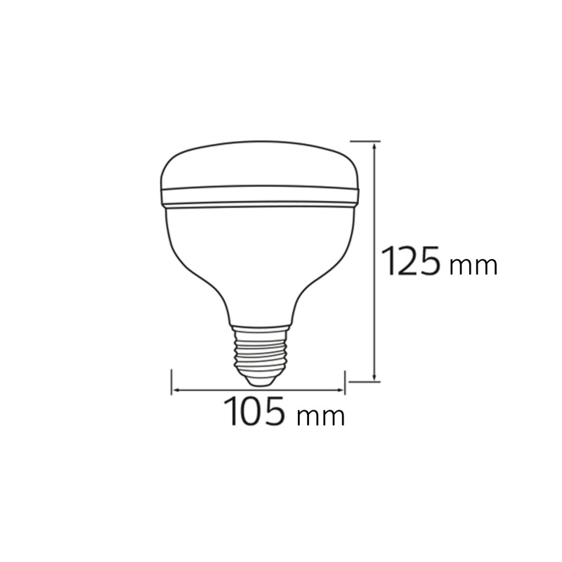 Лампа світлодіодна "CRYSTAL-30" 30W 6400K E27