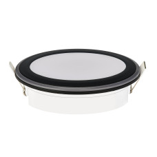 Світильник вмонтований  PARKER-12 12W чорний