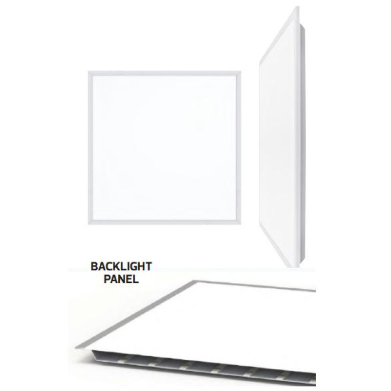 Світильник врізний 600x600 SMD LED "BACKLIGHT"  40 W  6400K